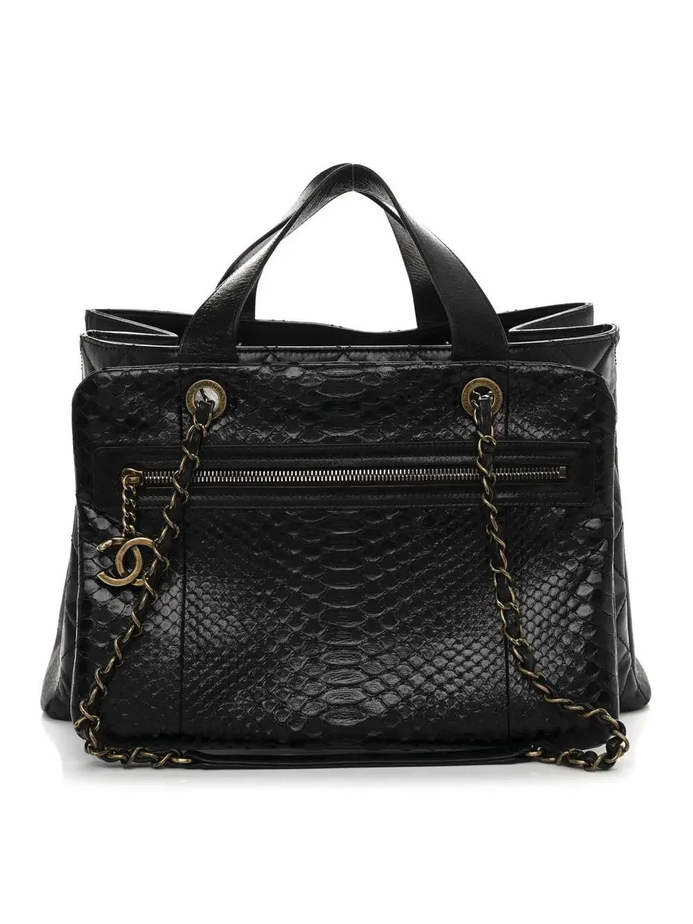 Chanel Snakeskin Glazed Calfskin #322664C19B